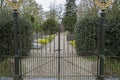 Gate At The Graveyard At Abcoude The Netherlands 8-4-2024