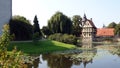 Gate house of Burgsteinfurt castle in Steinfurt, Germany