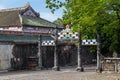 Gate in Imperial Royal Palace of Nguyen dynasty in Hue Royalty Free Stock Photo