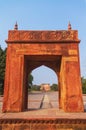 Gate Inside The Akbar`s Tomb at Sikandra