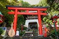 Gate of Japanese temple