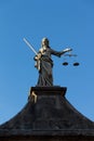 Gate of Justice at Dublin Castle, Ireland, 2015 Royalty Free Stock Photo