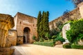 Gate of Justice, gate to Alhambra complex in Granada, Spain Royalty Free Stock Photo