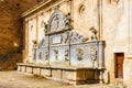 Gate to Alhambra complex in Granada, Spain Royalty Free Stock Photo