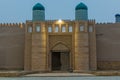 Gate of Kuhna (Kunya) Ark fort in Khiva, Uzbekist