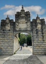 Gate of La Taconera, Pamplona, Navarra, Spain