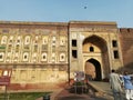 gate of lahore fort pakistan,, mugal empire, walled city
