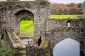 Gate of Leeds castle in Kent, England Royalty Free Stock Photo