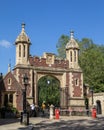 Gate at Lincoln\'s Inn in London, UK