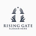 Gate logo design