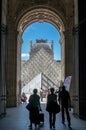 The Gate of the Louvre. Royalty Free Stock Photo