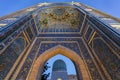 Gate of the Mausoleum of Tamerlane, Samarkand, Uzbekistan