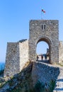 The gate of the medieval fortress of Kaliakra. Bulgarian Royalty Free Stock Photo