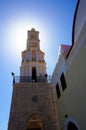 Gate monastery at the entrance to the Bay halki