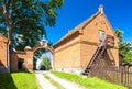 gate of Monastery of the Old Believers, Wojnowo, Warmian-Masuria