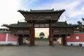 Gate of Monastery in Ulaanbaatar