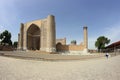 The gate of the mosque Bibi-Khanym Mosque in Samarkand city, Uzbekistan