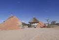 Gate of Namib-Naukluft National Park of Namibia Royalty Free Stock Photo