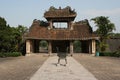 A gate near the tomb of Tu Duc in Hue, Vietnam