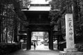 Gate at Nikko Temple Complex Royalty Free Stock Photo