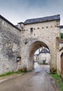 Gate in Noyers-sur-Serein, France