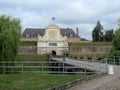 Gate in the old Citadel of Lille Royalty Free Stock Photo