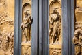 The Gate of Paradise - Baptistery, Florence Royalty Free Stock Photo