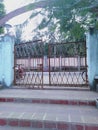 Gate of a park at sambalpur odisha india