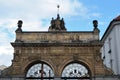 Gate in Pilsen Royalty Free Stock Photo