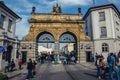 Gate in Pilsner Brewery Royalty Free Stock Photo