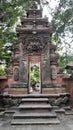 Gate of Pura Tirta Empul temple on Bali island, Indonesia