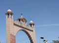 A gate in Rajpura, an important industrial town of Punjab, India