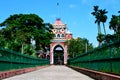 Gate of a royal palace dighapotia rajbari from Bangladesh