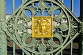 The gate of the Royal Palace of Turin Royalty Free Stock Photo