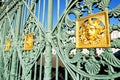The gate of the Royal Palace of Turin Royalty Free Stock Photo
