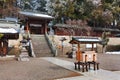 The Gate of Sakurayama Hachimangu Shrine