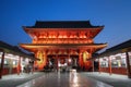 Gate at Senso-ji Temple in Asakusa, Tokyo, Japan Royalty Free Stock Photo