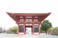 Gate of Shitennoji temple oldest in Osaka,Japan