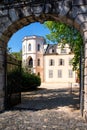 The gate of the Steinsches Castle in Nassau an der Lahn