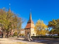 The gate Steintor in the Hanseatic city of Rostock, Germany Royalty Free Stock Photo