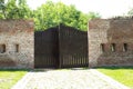 Gate inside Alba Carolia Fortress in Alba Iulia