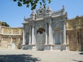 Gate of the Sultan Saltanat KapÃÂ±sÃÂ± of Dolmabahce Palace. Istanbul. Turkey Royalty Free Stock Photo