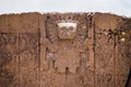 Gate of the Sun. Kalasasaya Temple. Tiwuanaku Archaeological site in Bolivia