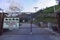 Gate of the Sunset Ranch in Hollywood Hills trail Royalty Free Stock Photo