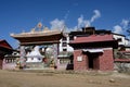 Gate of Thyangche Dongak Thakchok Chholing buddhist monastery,Nepal