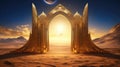 Gate to Another Universe. A Portal to Uncharted Realms and Dimensions Royalty Free Stock Photo