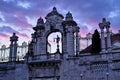 Gate to the Castle in Budapest, Hungary Royalty Free Stock Photo