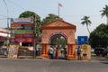 Gate to Dutch palace in Mattancherry, Kochi