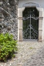 Gate to an english summer, flowering garden