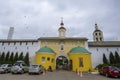 Gate to the entrance to the Paphnuti monastery in Borovsk, Russia